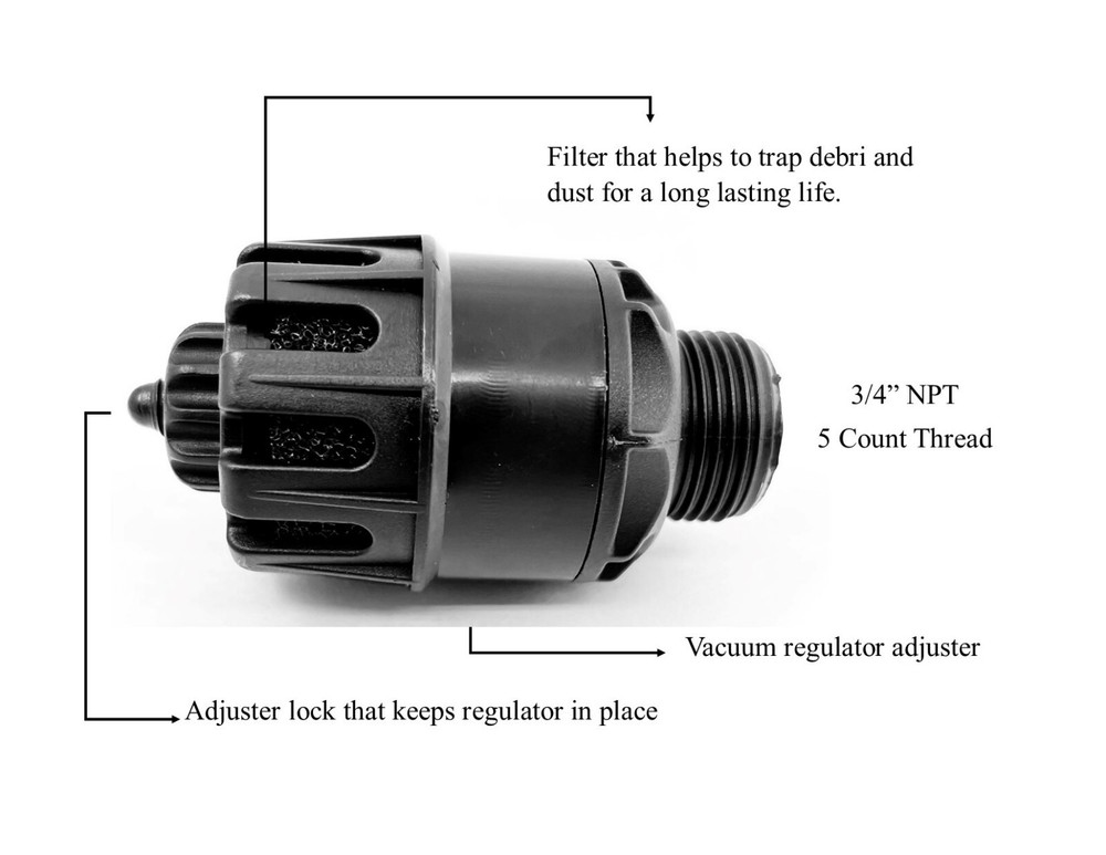Melasty, Vacuum Regulator for Milking Machine