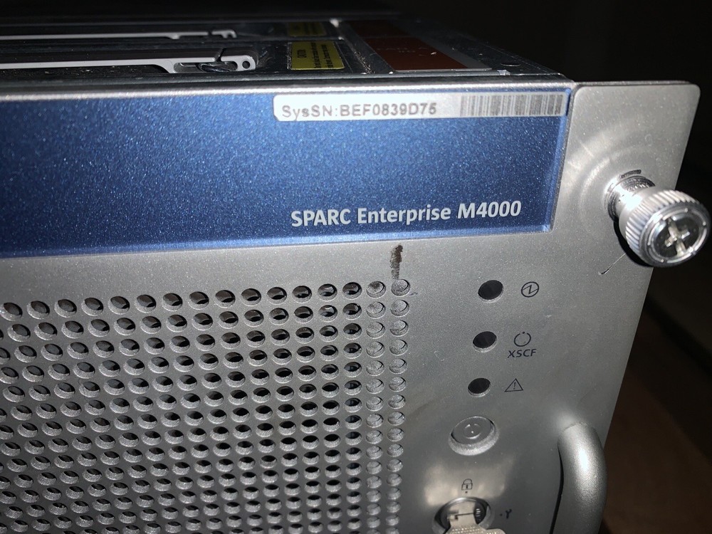 Sun Micro System M4000 Base Enterprise Server