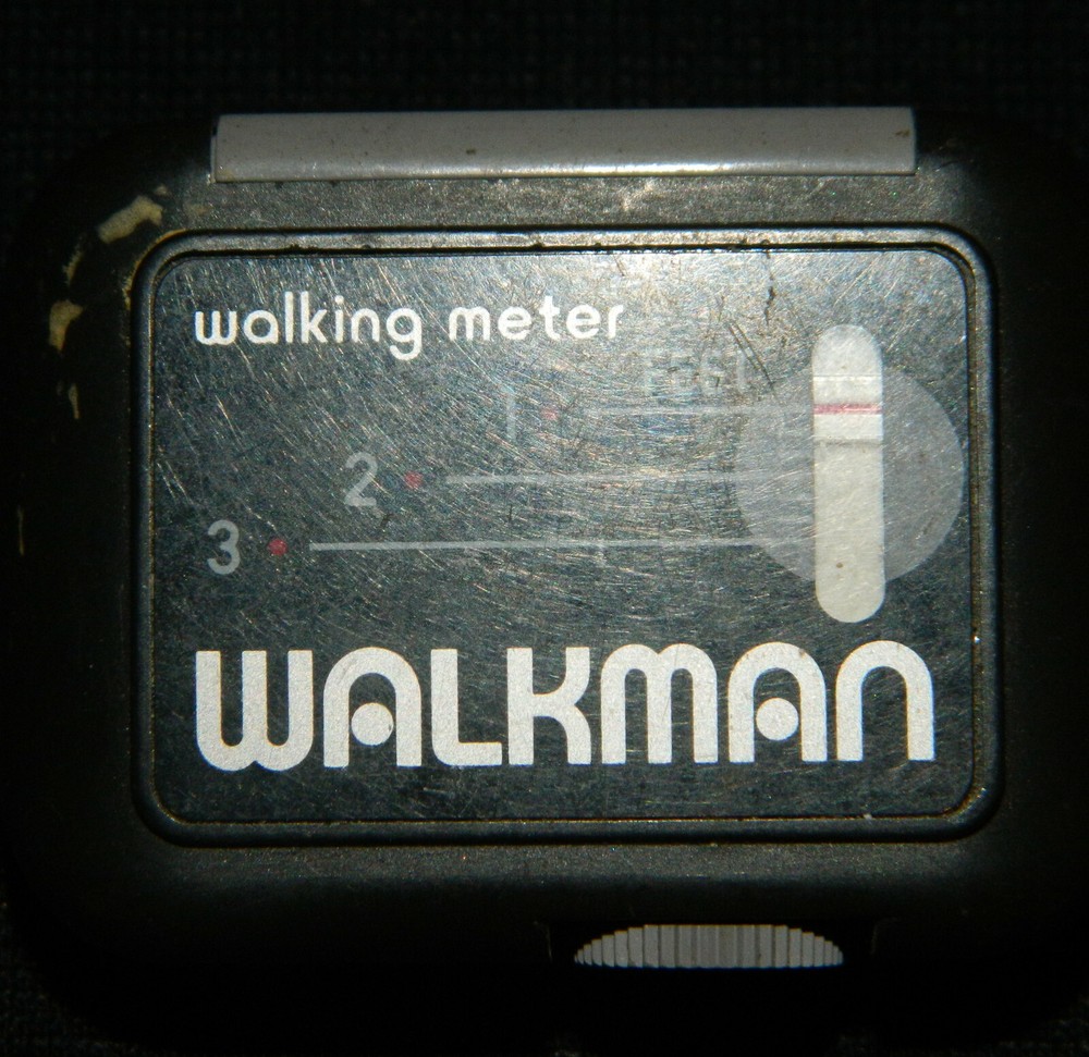 Step Tracker Walkman Walking Meter Vintage