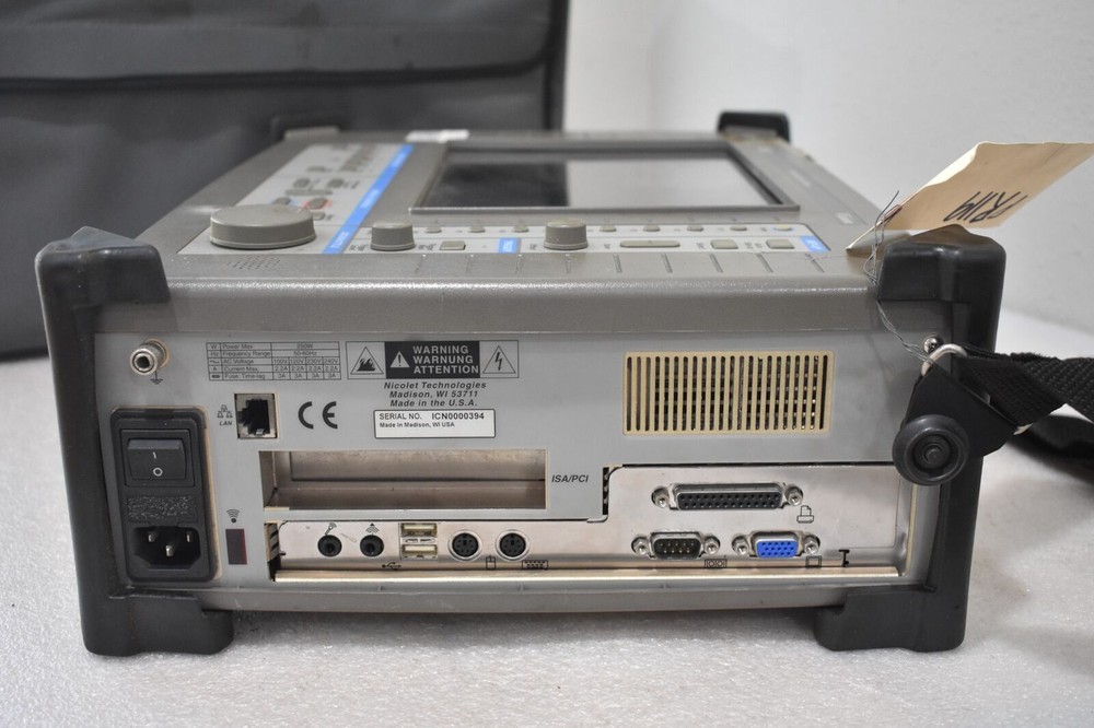 NICOLET DATA ACQUISITION SYSTEM VISION 8 CHANNEL ASSEMBLY, WITH SOFT CARRY CASE