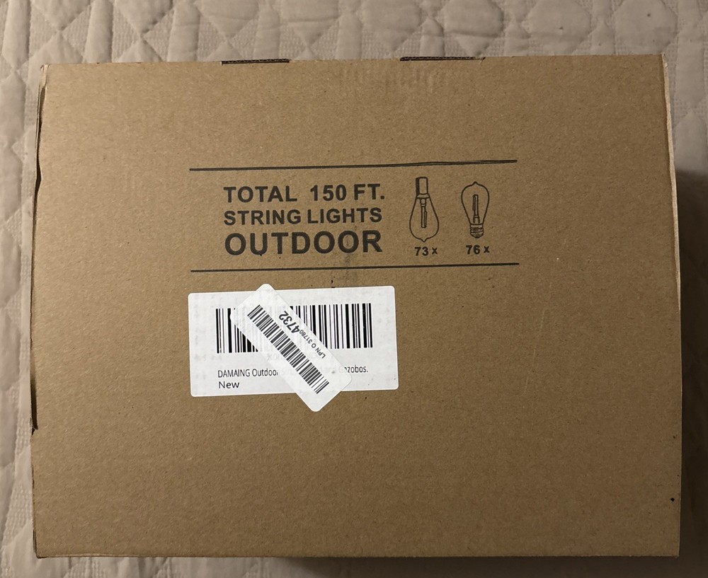 Outdoor String Lights 150ft.