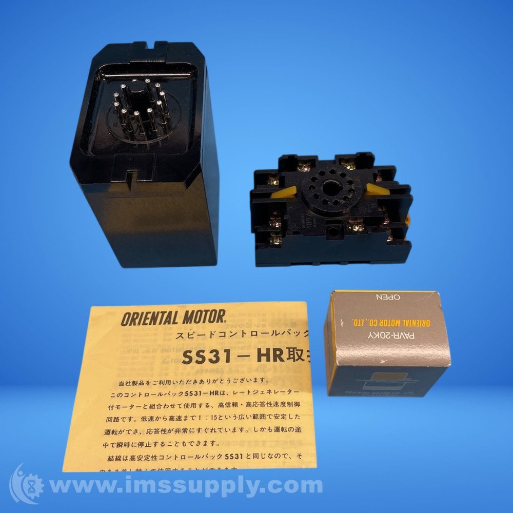 Oriental Motor SS31-HR Control Pack FNOB