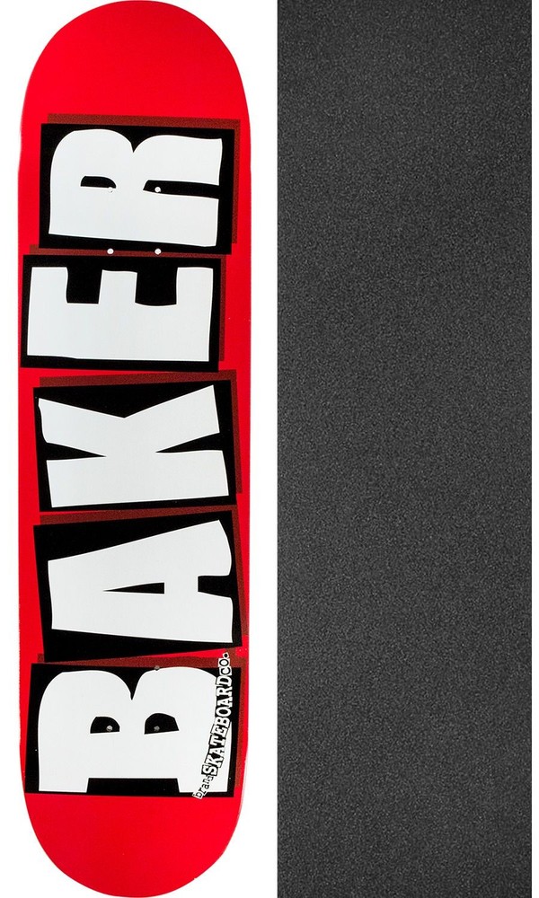 Baker Skateboards Brand Logo 8.25" Skateboard Deck + griptape