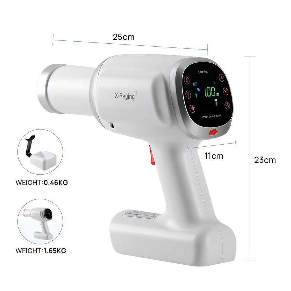 Dental Portable Handhold X Machine Unit Ray with Scatter Shield High Frequency