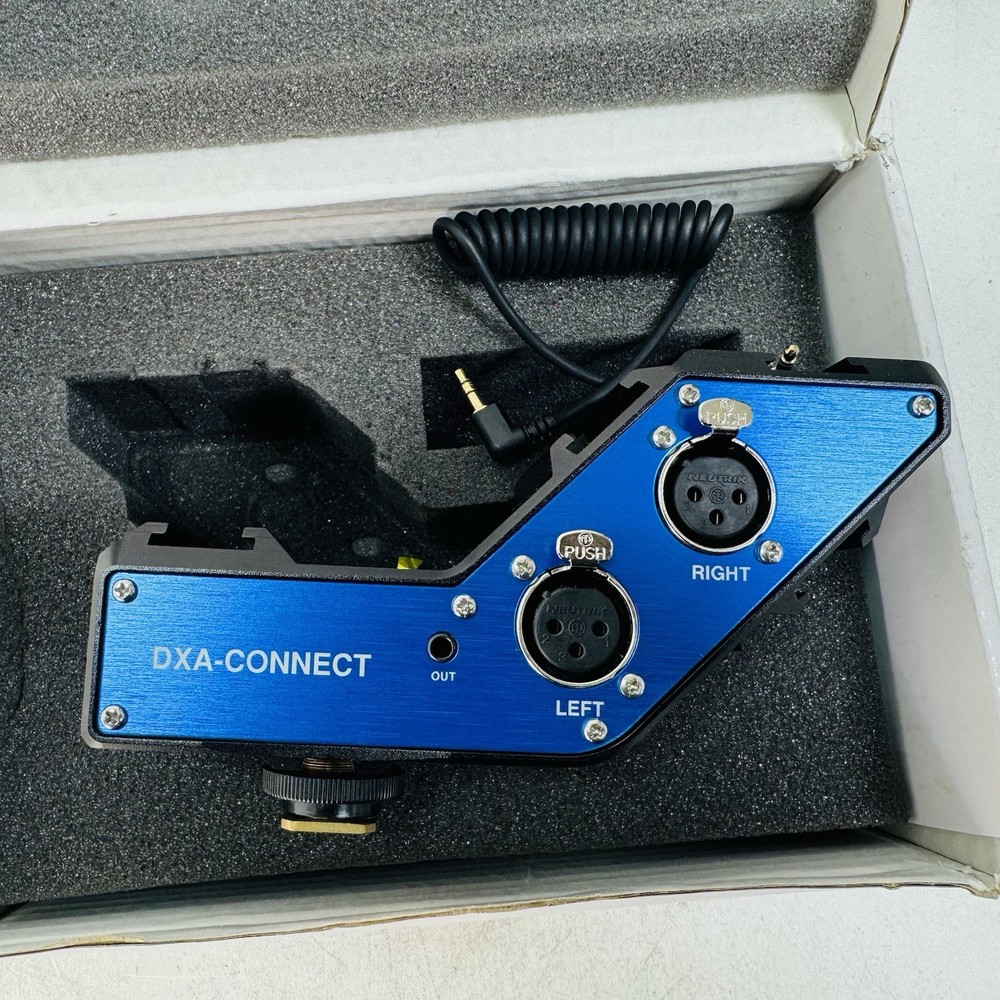 Beachtek DXA-CONNECT XLR Adapter / Bracket Combo