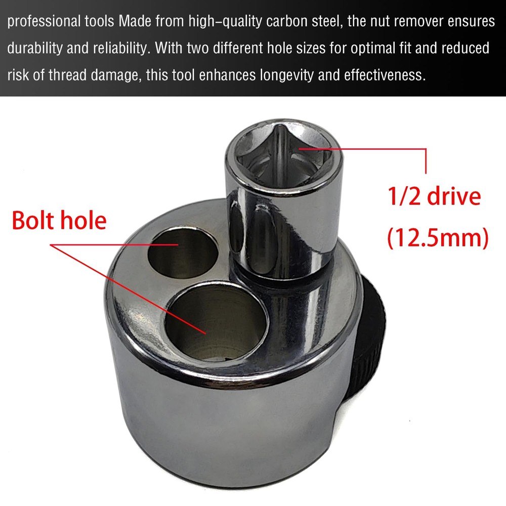 Stud Extractor Tool 1/4"-3/4" 6-19mm Broken Bolt Remover Knurled Roller