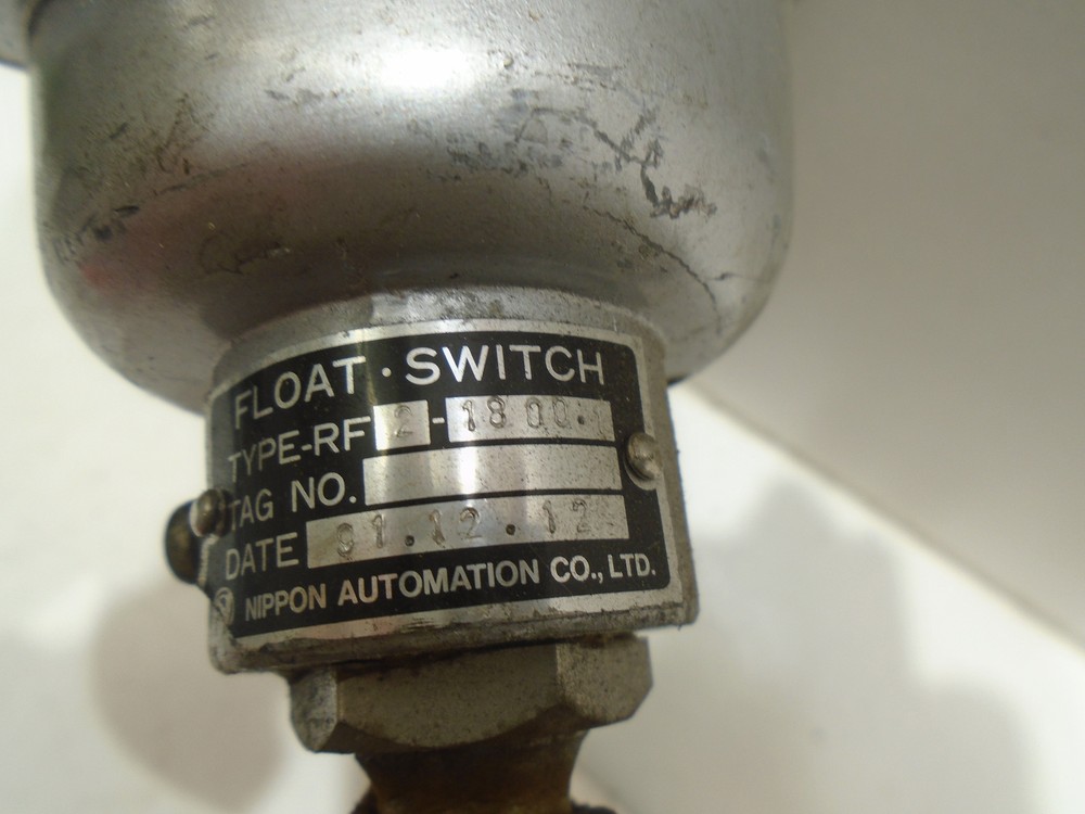 NIPPON AUTOMATION RF2-1800-1 FLOAT SWITCH LEVEL SENSOR 39" PROBE