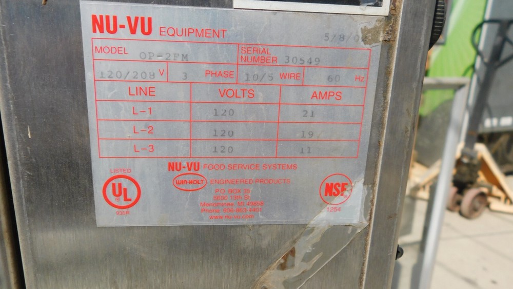 PROOFER NU-VU (MODELOP-2PM)