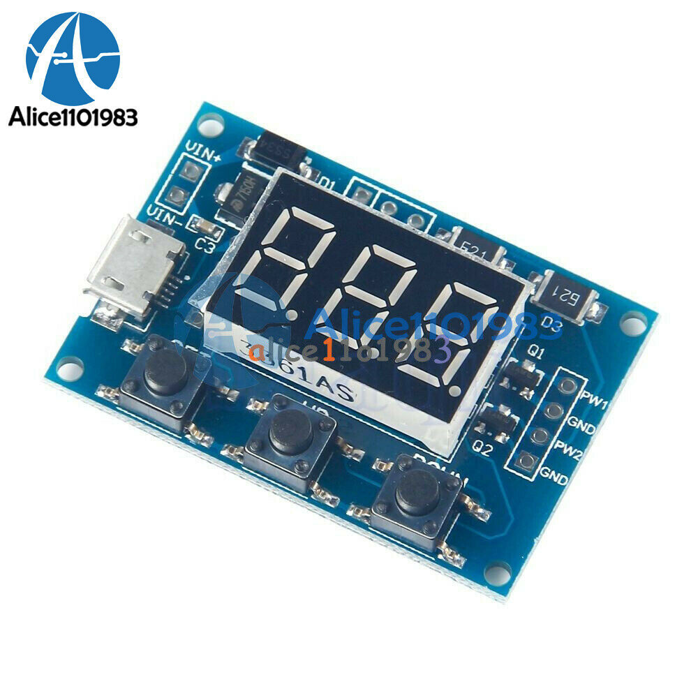 Adjustable PWM Pulse Frequency Duty Cycle Square Wave Signal Generator Module
