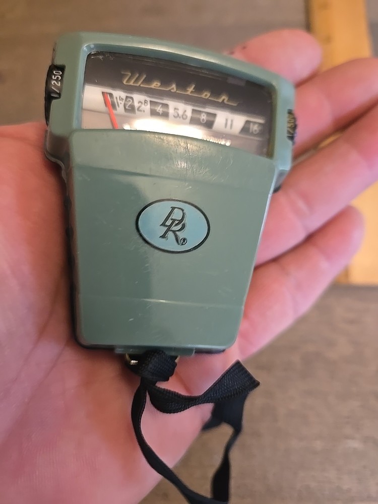 Vintage WESTON Direct Reading Exposure Light Meter Model 854 Untested See All