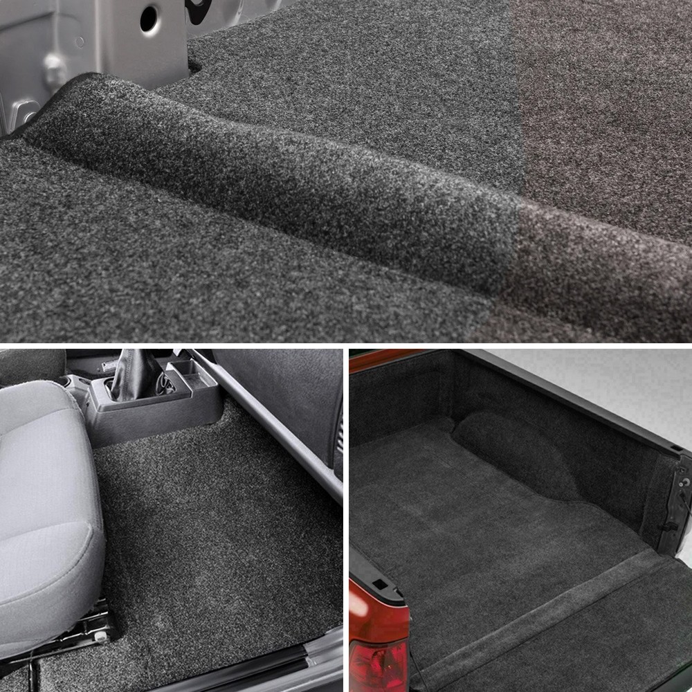 Mid Gray Auto Felt Carpet Speaker Floor Padding Upholstery Trunk Liner Replace