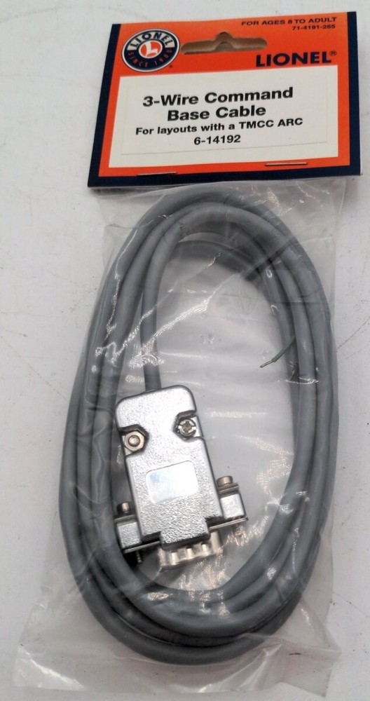 Lionel 6-14192 3-Wire TMCC Command Base Cable