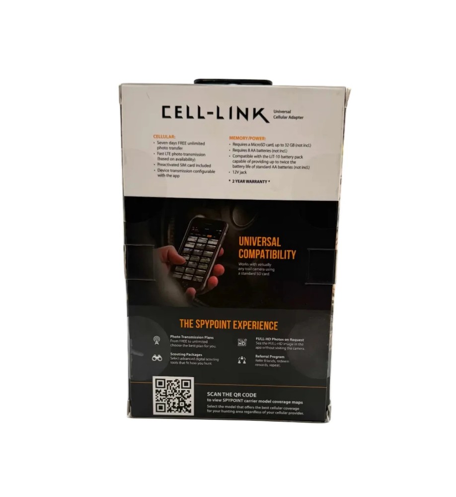 SPYPOINT CELL-LINK-V Trail Camera Cellular Adapter - Gray