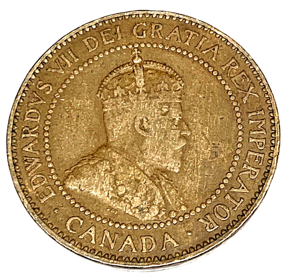 # C5896 CANADA COIN, LARGE CENT 1910