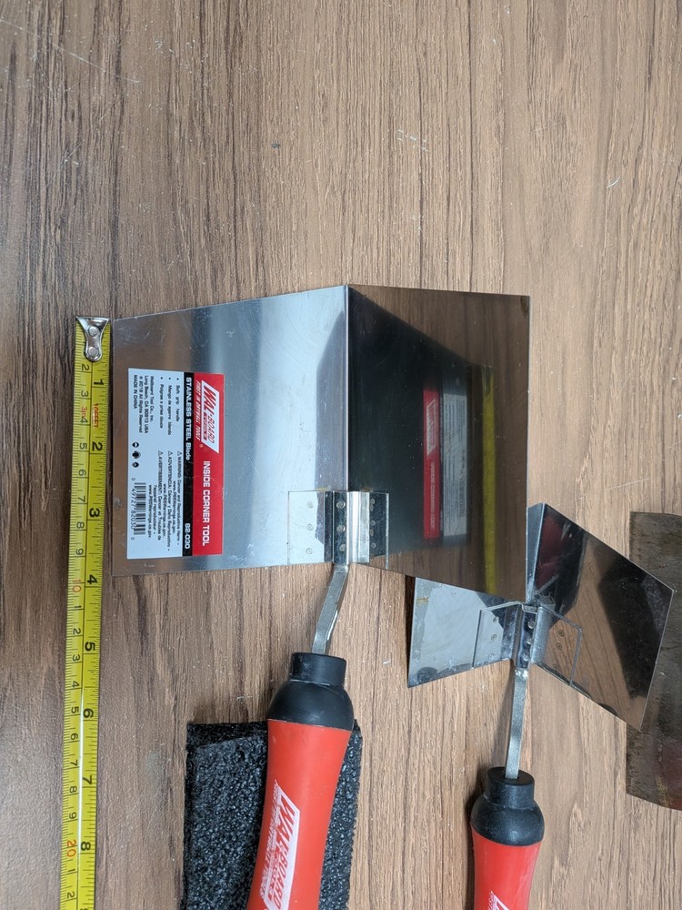 WAL BOARD TOOLS W/Extras 6.5” INSIDE CORNER TOOL 082-030