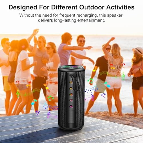 Portable Bluetooth Speaker, Bluetooth 5.4 Wireless Speaker with 20W HD Loud