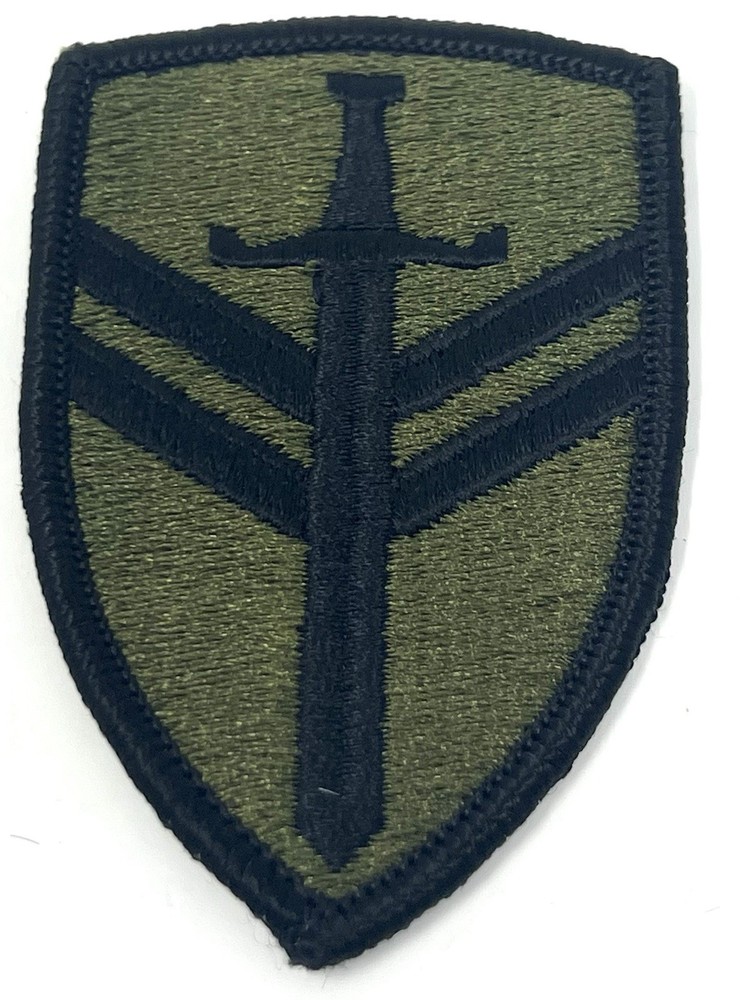 U.S. ARMY 2ND SUPPORT COMMAND UNIT PATCH NOS