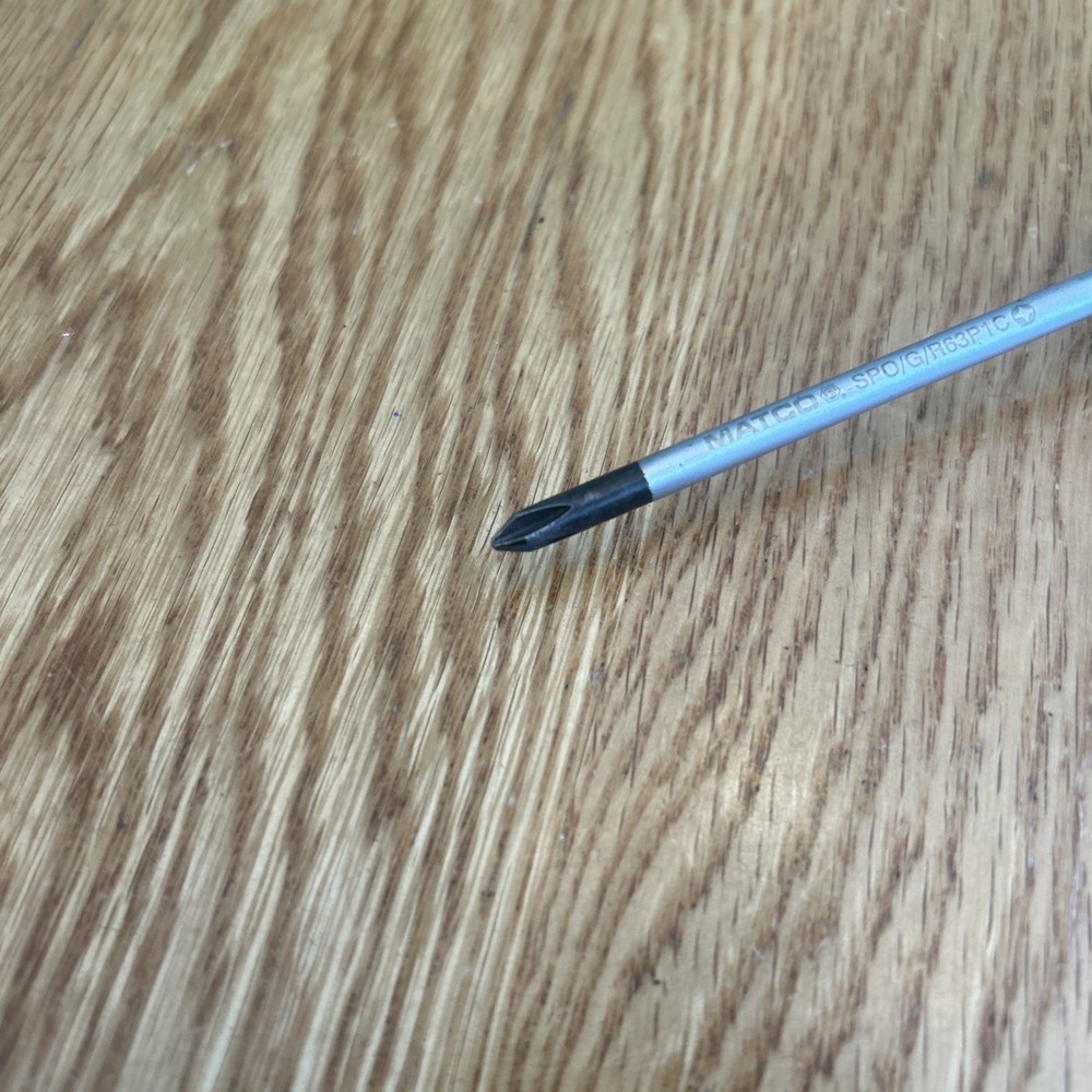 MATCO TOOLS - #1 Phillips Tip Screwdriver, WITTE Handle (SPO/G/R63P1C)