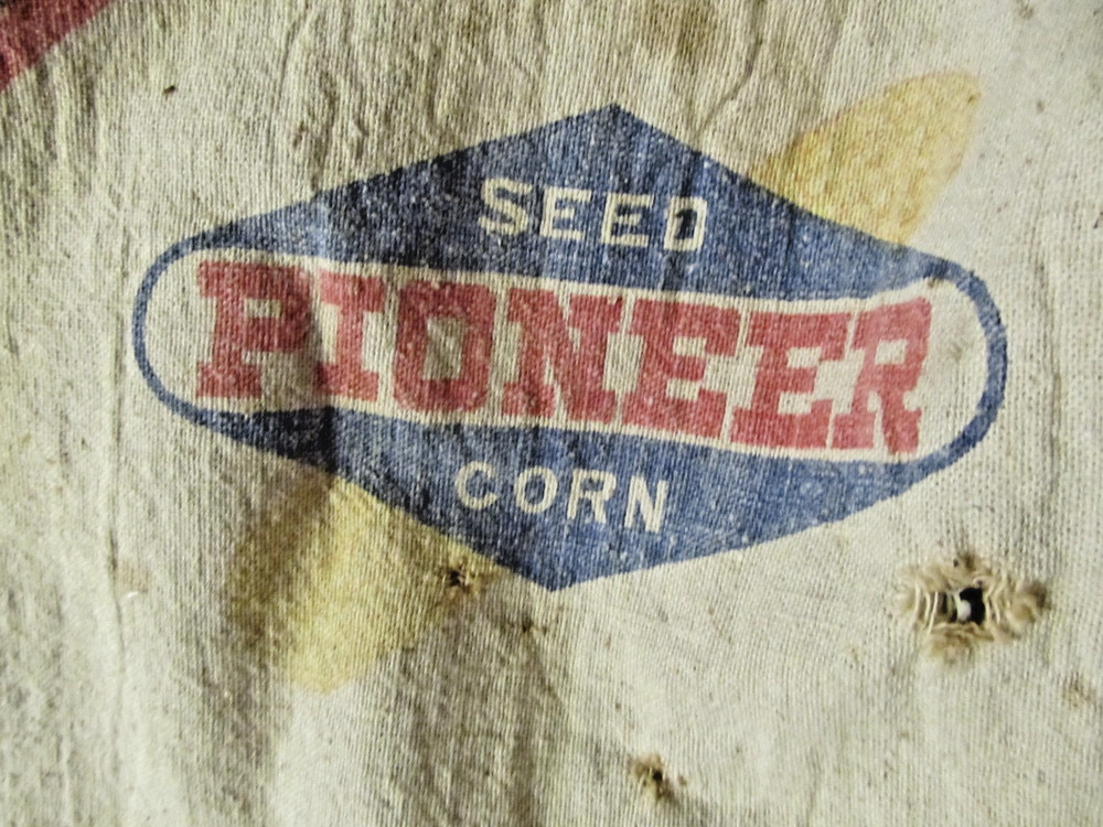 Vintage Pioneer seed corn sack/ bag
