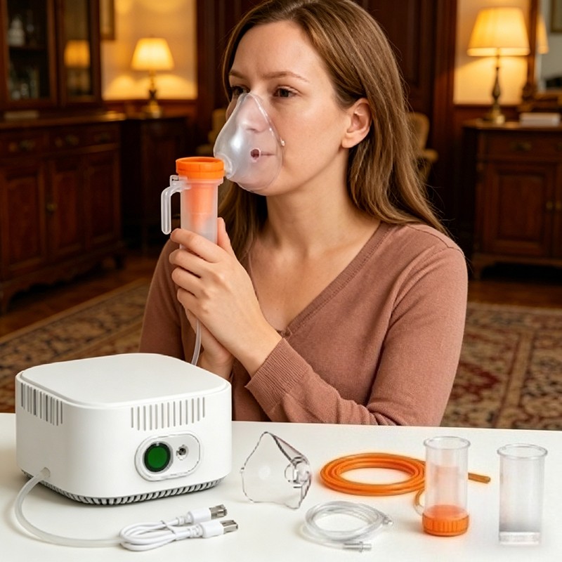 Low Noise Compressor Sprayer w/Timer & Flow Control, For Adults & Children US