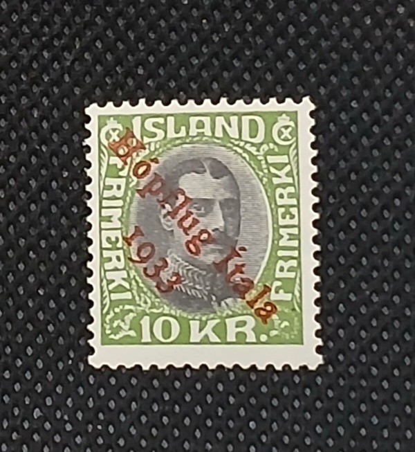 Iceland 1933 Scott #C12-C14 Mint With Four Certification