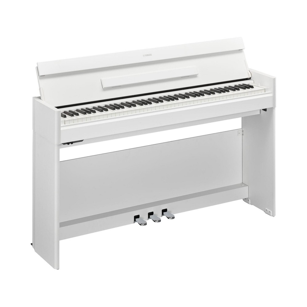 Yamaha YDPS55 Arius Series Slim Digital Console Piano, White