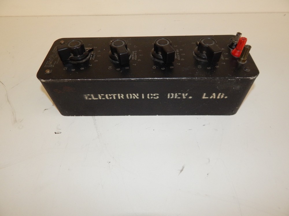 GENERAL RADIO 1432-J DECADE RESISTOR BOX (JWP71)