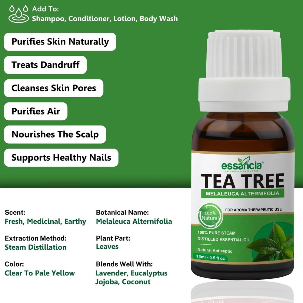 Essancia Tea Tree Essential Oil 15ml