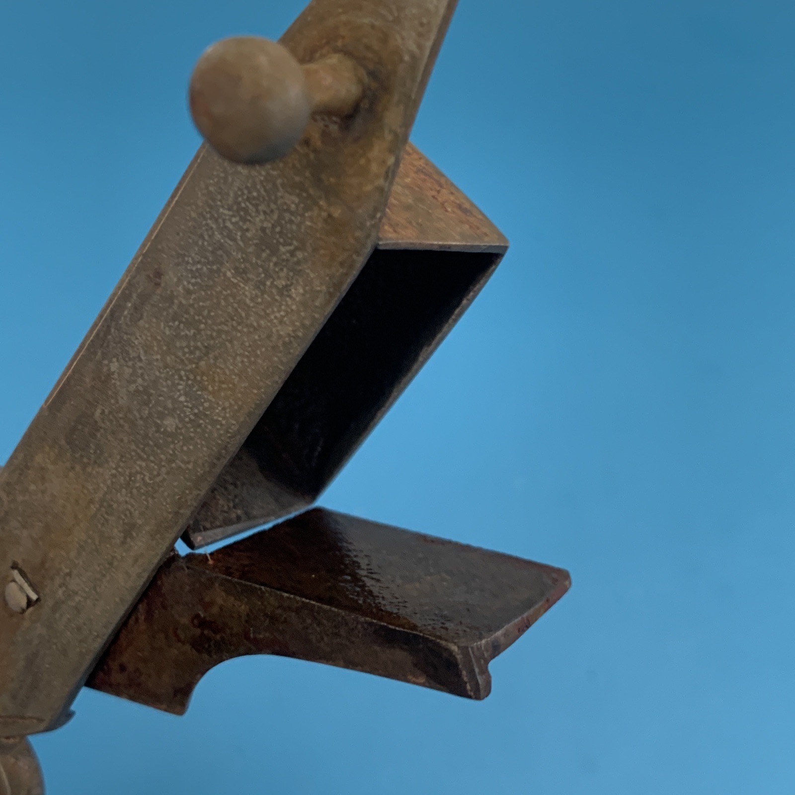 Antique 19th Century Victorian English Candle Snuffer Wick Cutter Scissors ~7”