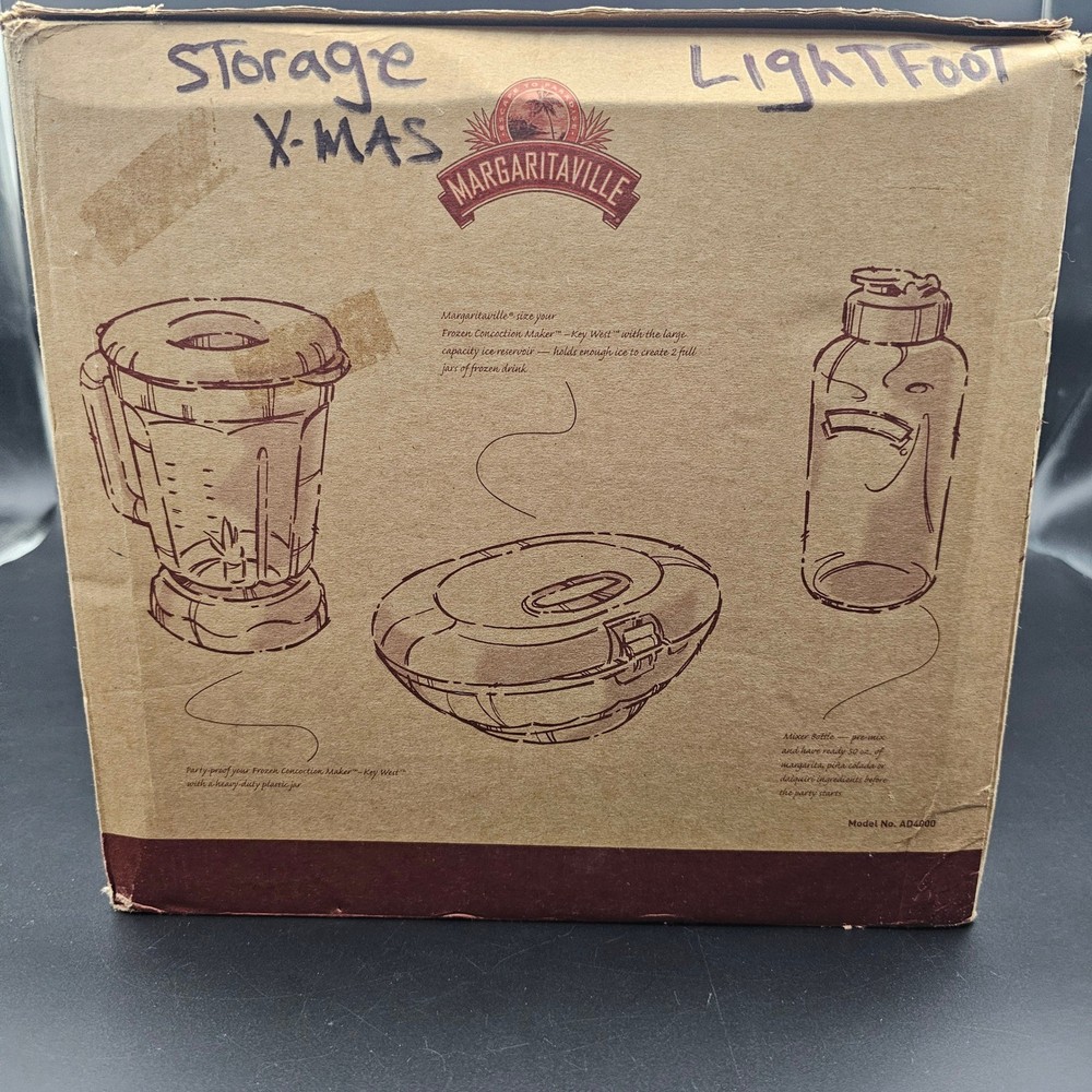 Margaritaville Concoction Maker- Key West Party Pack Model # AD4000