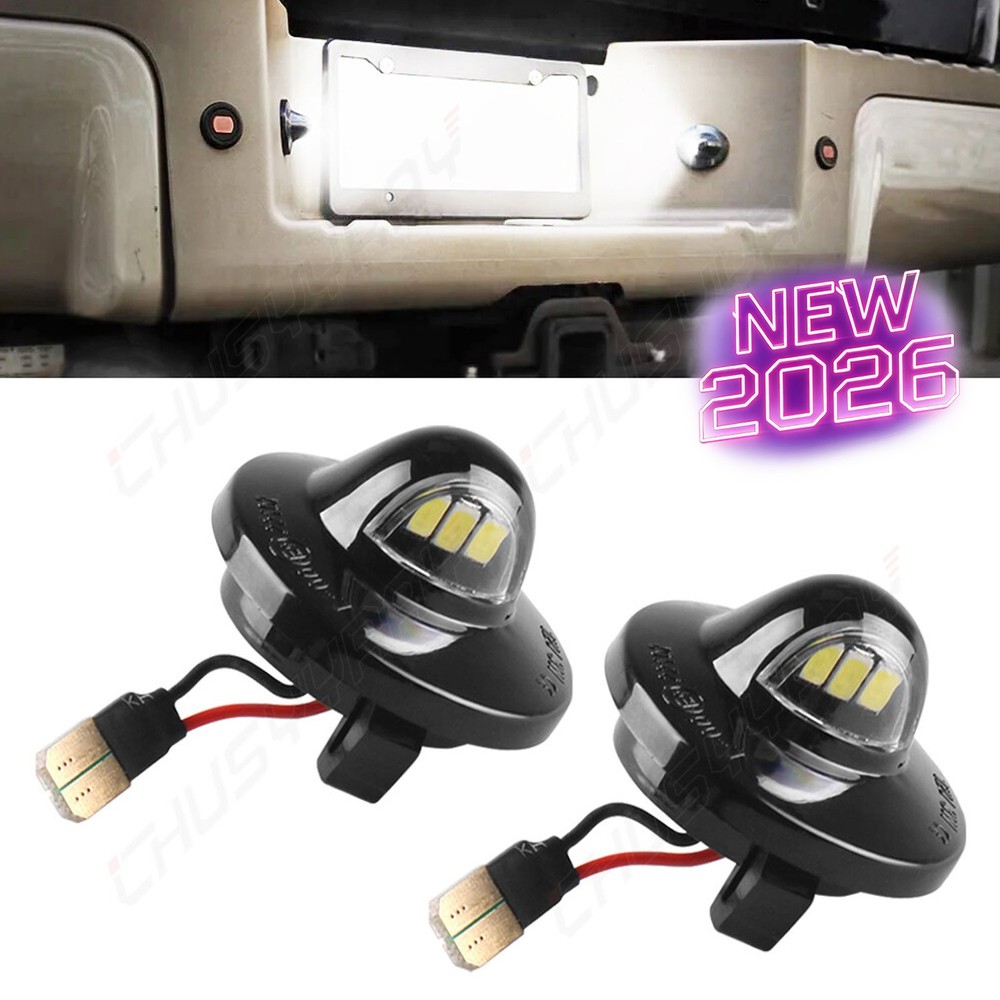 License Plate Light Tag Lamp Assembly Replacement For 2000-2005 Ford Excursion