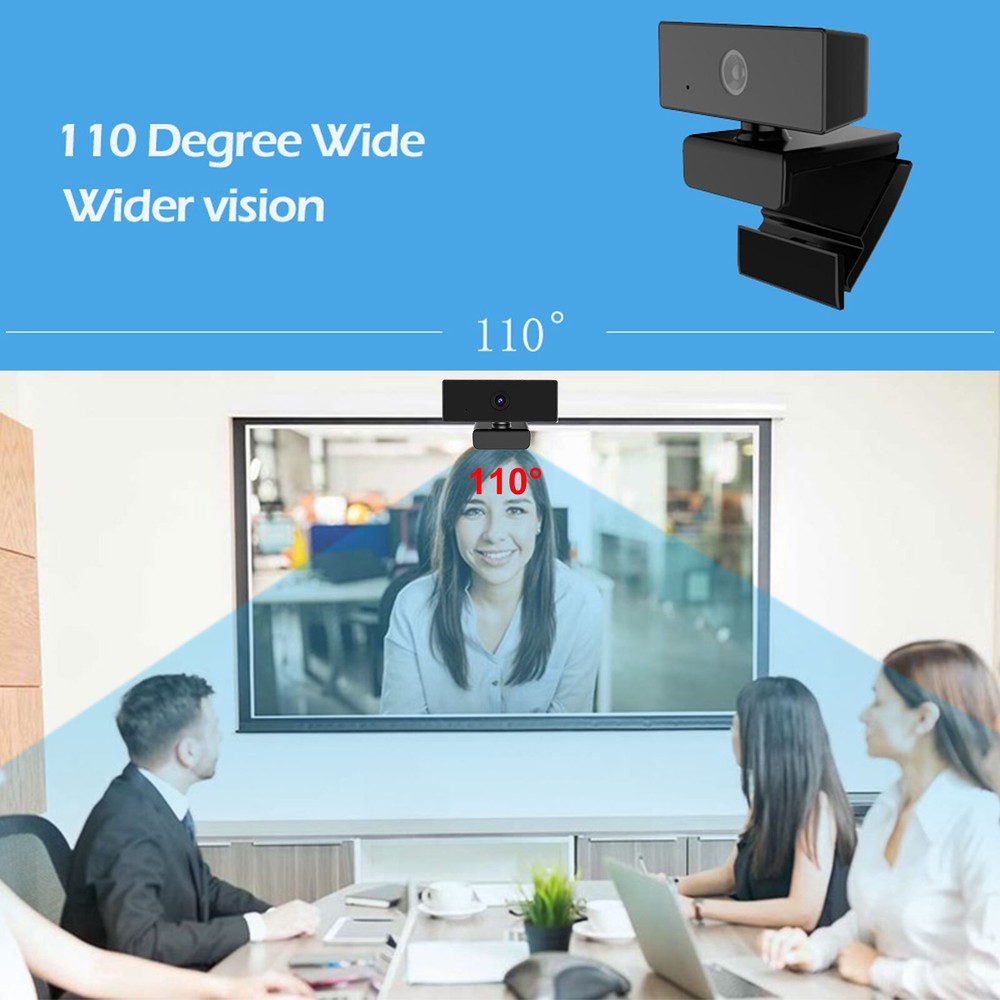 Full HD 1080P USB Webcm Light Correction Noise Canceling Mic Fixed focus Camera
