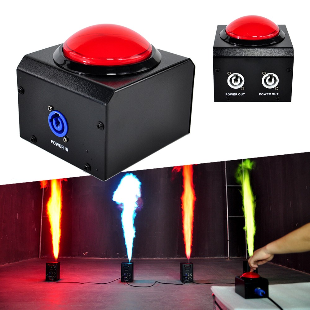 Manual Press Controller Stage Effect Carbon Dioxide Column Fire Flame Thrower US