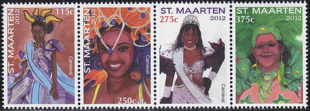 Sint Maarten Issue 2012 (75-78) Carnaval