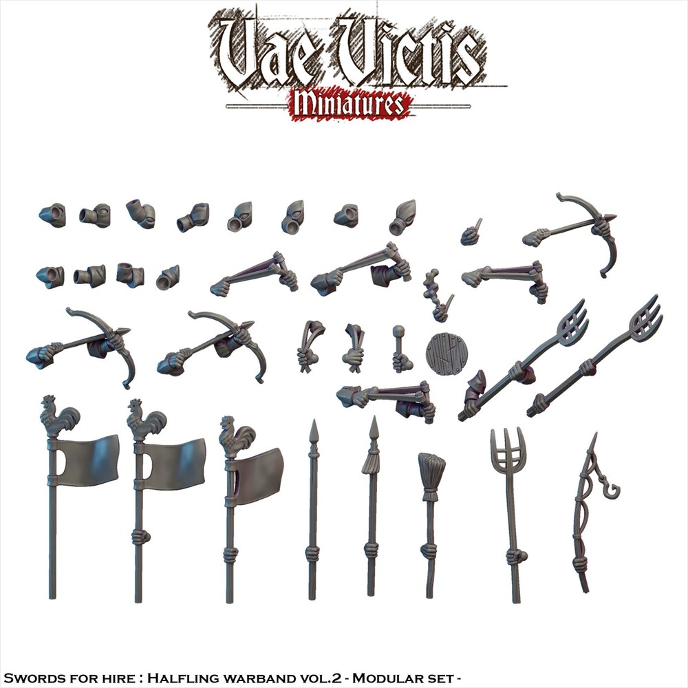 Vae Victis 28mm Halfling Warband 2