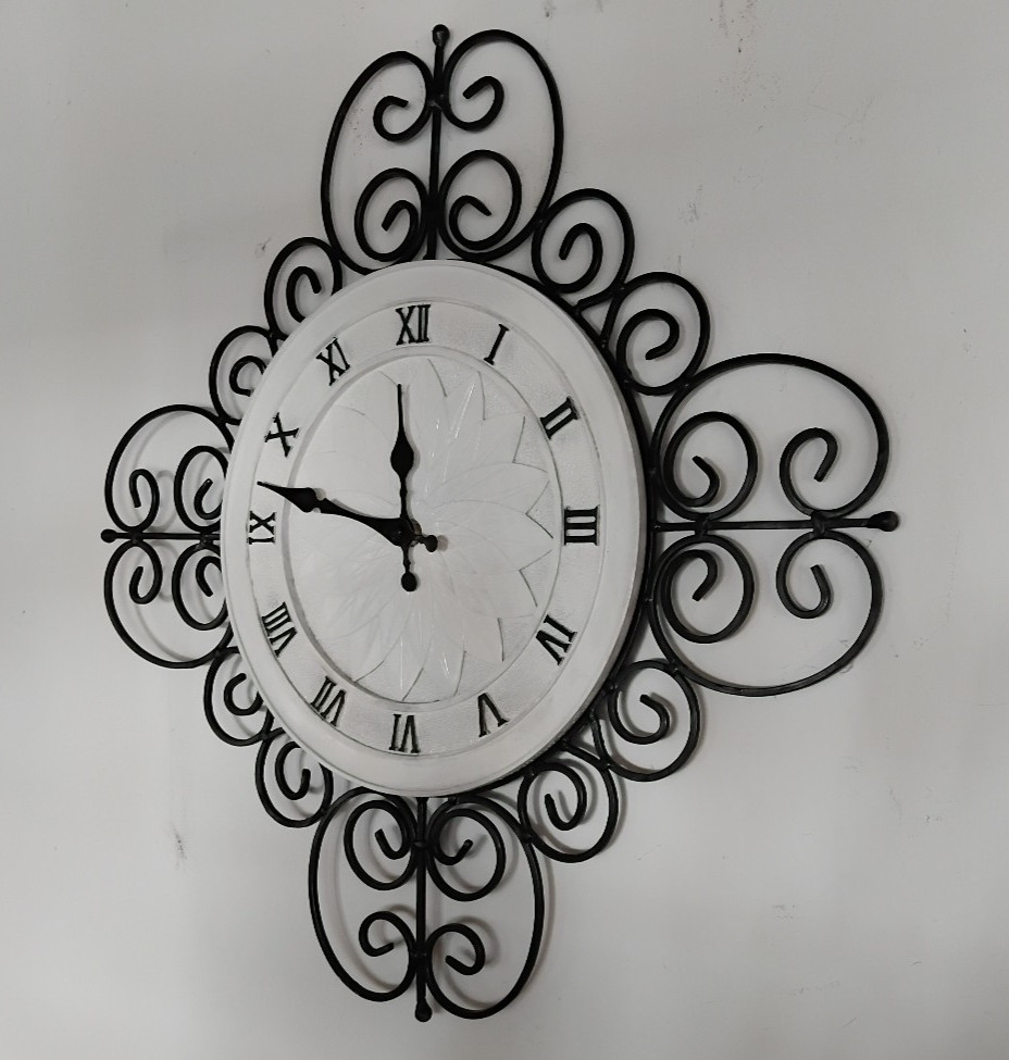 WALL CLOCK - 55x55cmm clock diameter 30cm