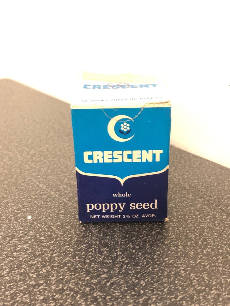 Crescent Spice Herb Box Blue
