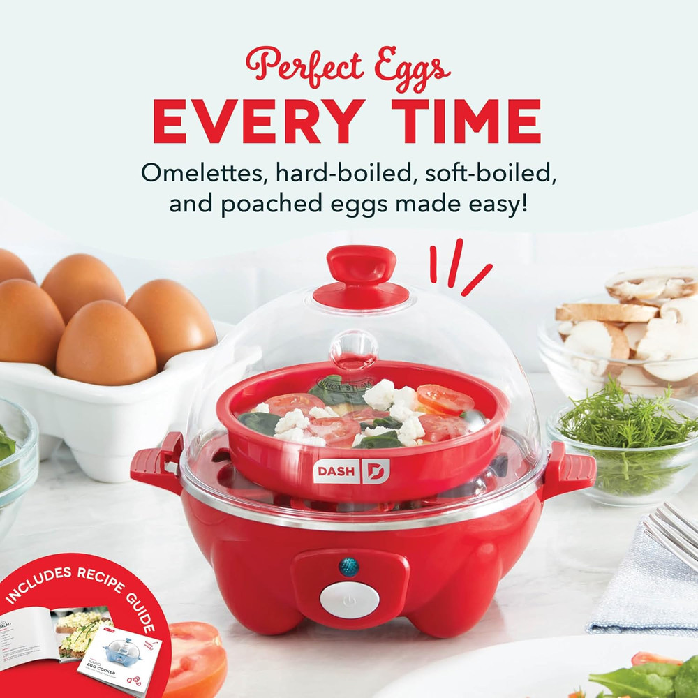 Rapid Egg Cooker: 7 Egg Capacity Electric Egg Cooker
