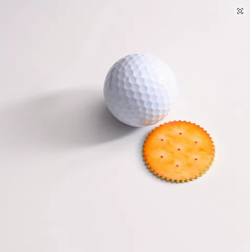 happy Gilmore Cracker Golf Ball Marker 4pcs