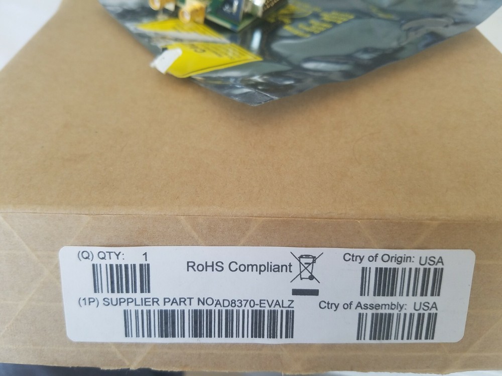 AD8370 EVALZ - Single Channel per IC Variable Gain Amplifier Evaluation Board