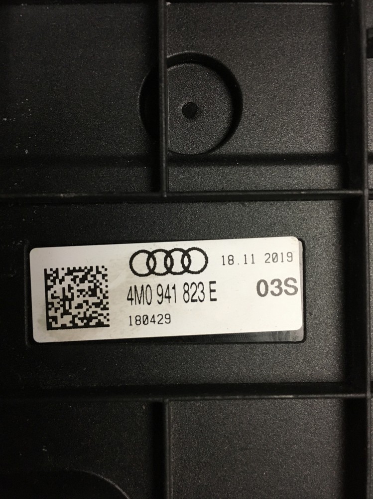 2019 Audi Q8 Junction Box Module Unit OEM Genuine Part # 4M0 941 823 E