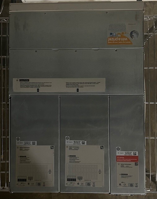 Agilent E4367A Configured E4360A SAS Mainframe with two E4361A Modules