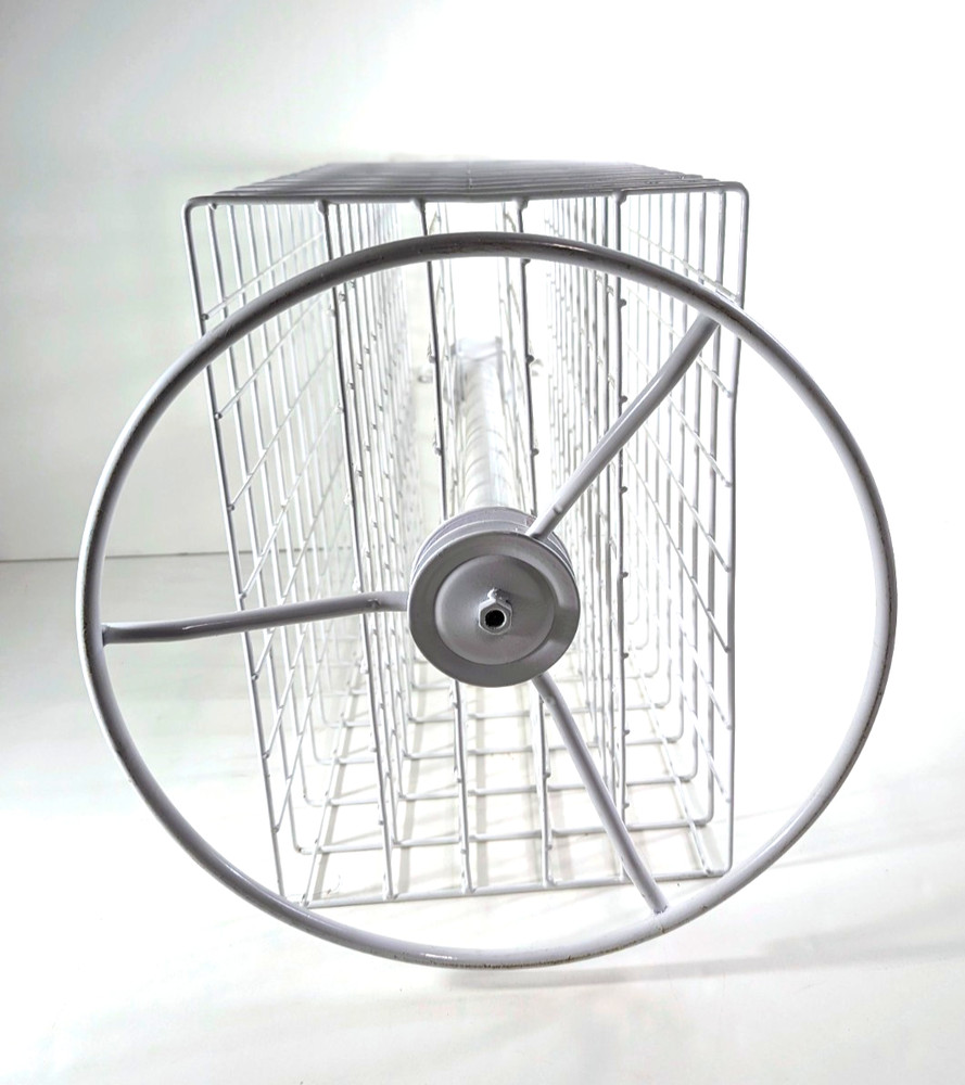 Spinning Craft Paint Storage Holder Rack White