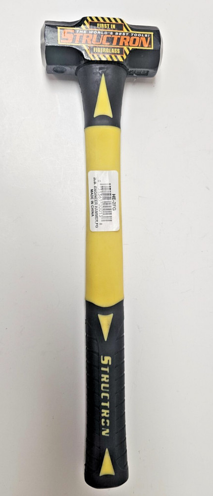 Seymour HE-2FG 2lb. Engineer Hammer Structron 16" Fiberglass Handle