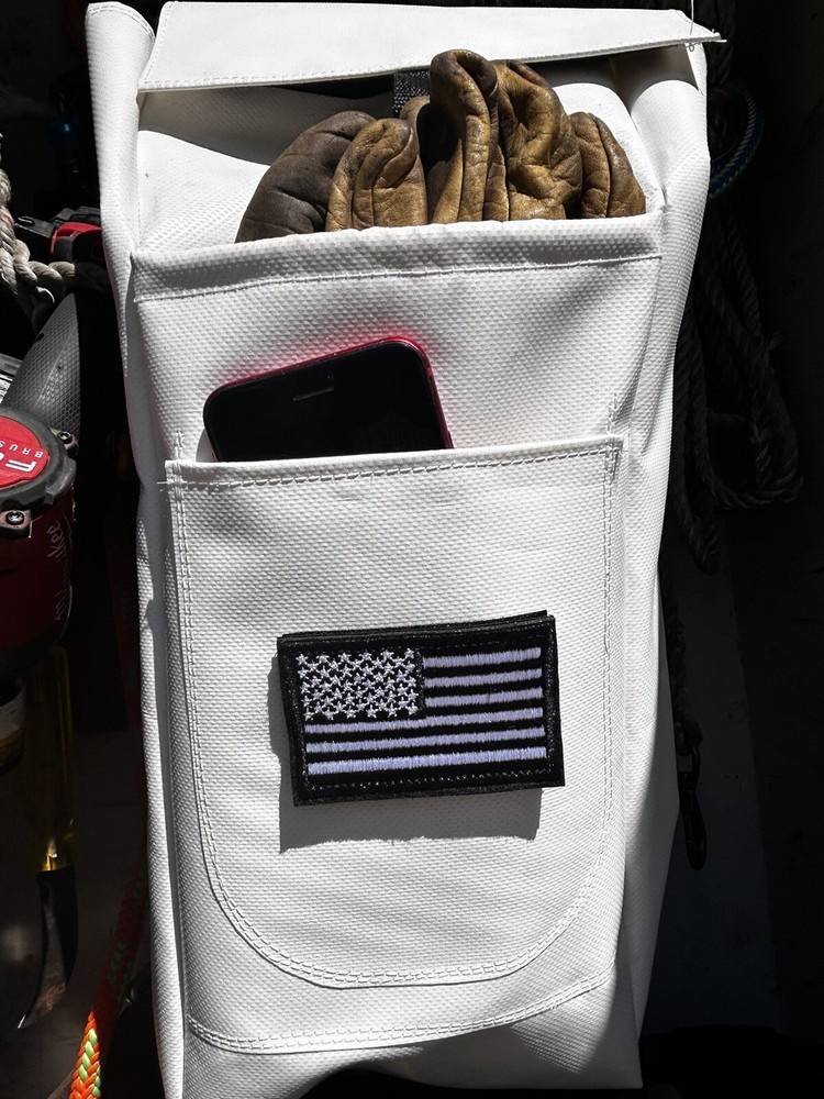 Primary Glove Bag White w/ Tactical Flag