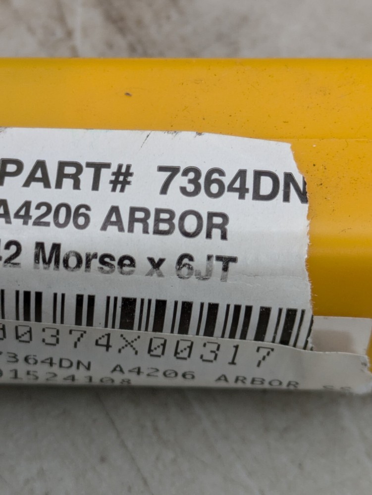 Jacobs® 7364DN Drill Chuck Arbor, Spindle, 3/4 in