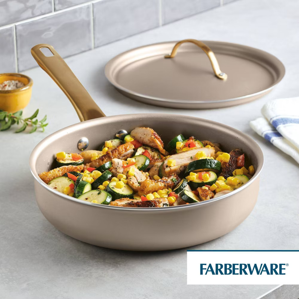 Farberware Radiant 2.75qt Nonstick Covered Saute Pan