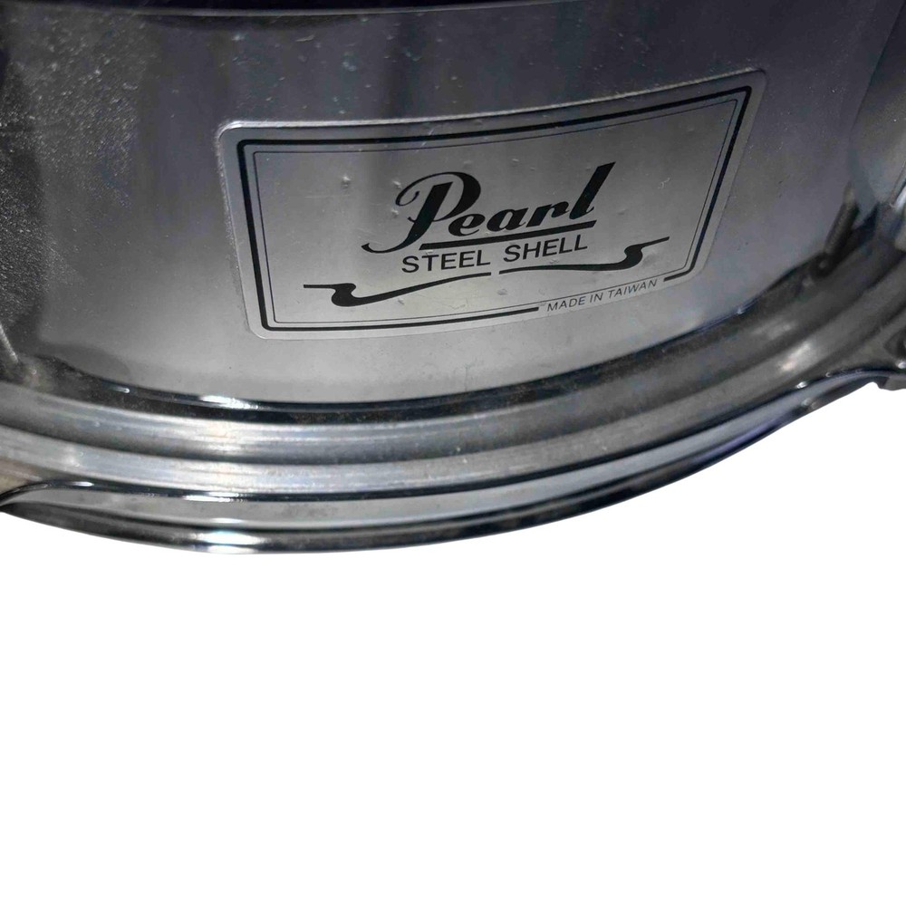 Pearl Steel Shell Snare Drum