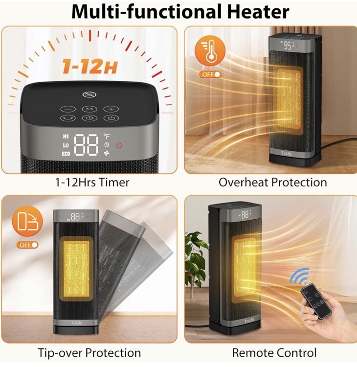 Space Heater Indoor 1500w