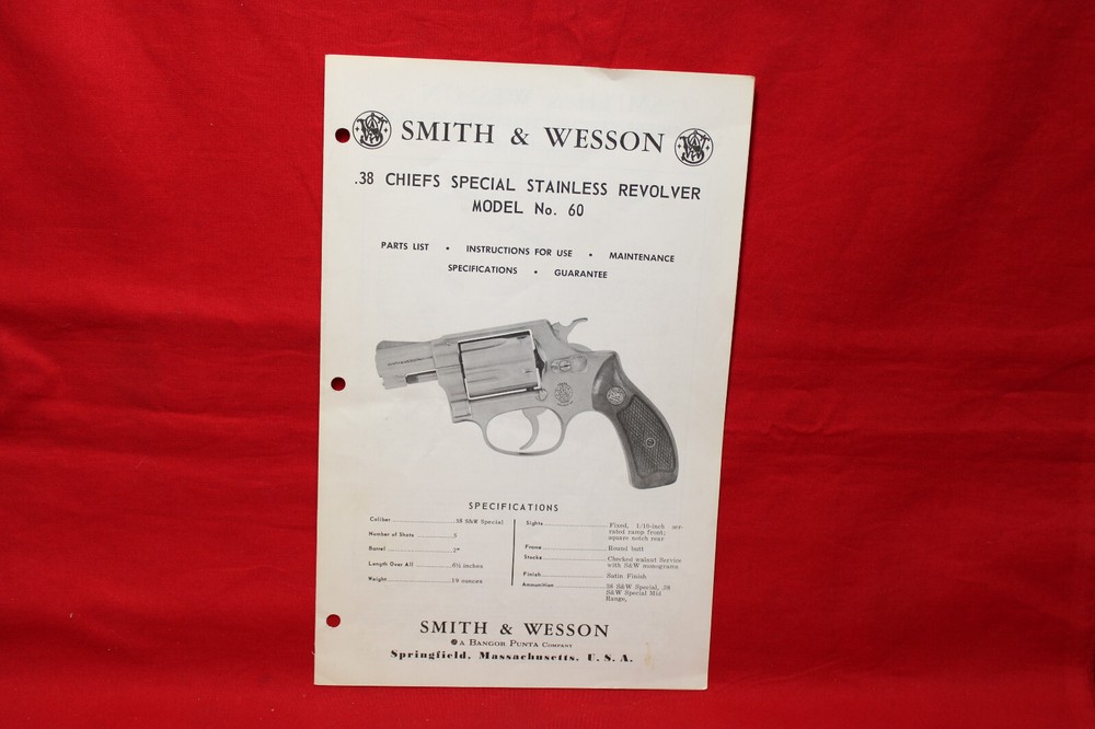 SMITH & WESSON MODEL 60